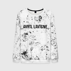 Свитшот мужской Avril Lavigne dirty ice, цвет: 3D-белый