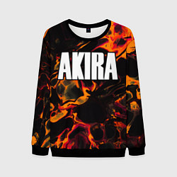 Свитшот мужской Akira red lava, цвет: 3D-черный