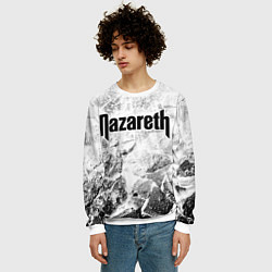 Свитшот мужской Nazareth white graphite, цвет: 3D-белый — фото 2