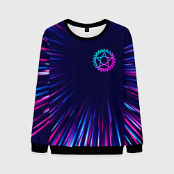 Мужской свитшот Black Butler neon blast lines