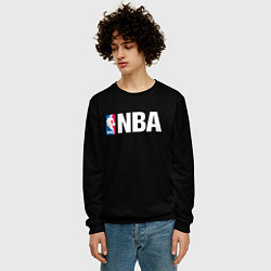 Свитшот мужской NBA logo sport, цвет: 3D-черный — фото 2