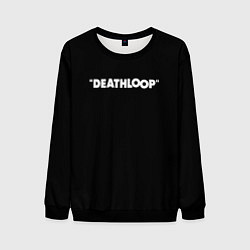 Мужской свитшот Deathloop logo