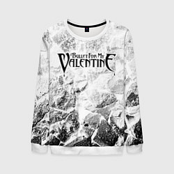 Свитшот мужской Bullet For My Valentine white graphite, цвет: 3D-белый