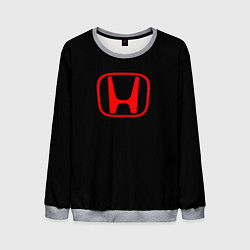 Мужской свитшот Honda red logo auto