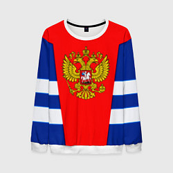 Мужской свитшот Россия герб спорт