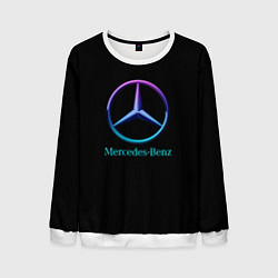 Мужской свитшот Mercedes neon logo