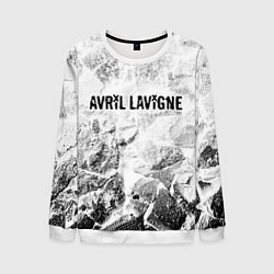 Мужской свитшот Avril Lavigne white graphite