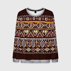 Мужской свитшот Африканский традиционный орнамент