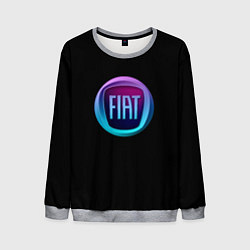 Мужской свитшот FIAT logo neon