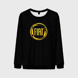 Мужской свитшот FIAT logo yelow