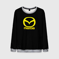 Мужской свитшот Mazda yellow