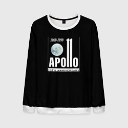 Свитшот мужской Apollo space, цвет: 3D-белый