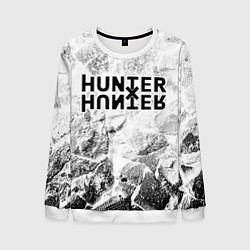 Свитшот мужской Hunter x Hunter white graphite, цвет: 3D-белый