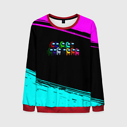 Мужской свитшот Among us neon colors