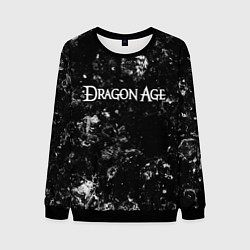 Свитшот мужской Dragon Age black ice, цвет: 3D-черный