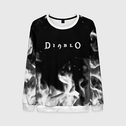 Мужской свитшот Diablo fire black