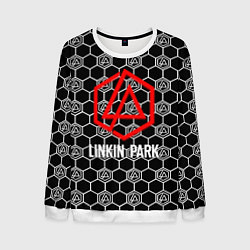 Мужской свитшот Linkin park logo pattern