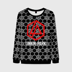 Мужской свитшот Linkin park logo pattern