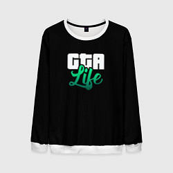 Мужской свитшот GTA life logo