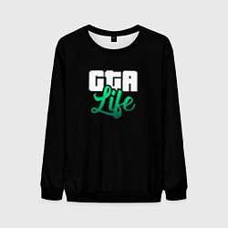 Мужской свитшот GTA life logo