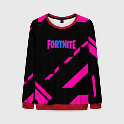 Мужской свитшот Fortnite geometry pink