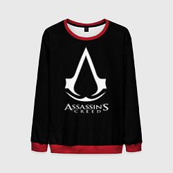 Свитшот мужской Assassins Creed logo game, цвет: 3D-красный