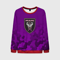 Мужской свитшот Inter Miami logo pattern