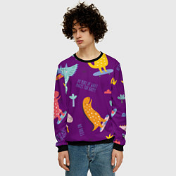 Свитшот мужской No rules, цвет: 3D-черный — фото 2