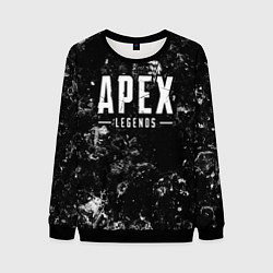 Свитшот мужской Apex Legends black ice, цвет: 3D-черный