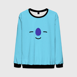 Свитшот мужской BT21-Koya, цвет: 3D-черный