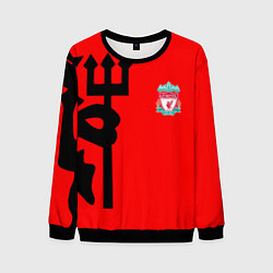 Свитшот мужской Liverpool fc sport steel, цвет: 3D-черный