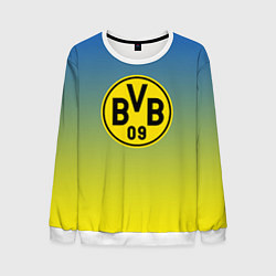 Свитшот мужской Borussia gradient, цвет: 3D-белый
