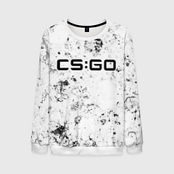 Свитшот мужской Counter Strike dirty ice, цвет: 3D-белый