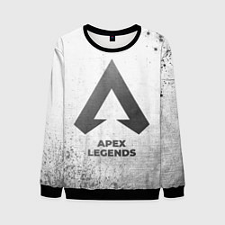 Свитшот мужской Apex Legends - white gradient, цвет: 3D-черный