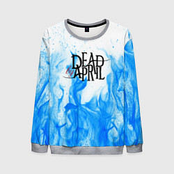 Мужской свитшот Dead by april fire blue
