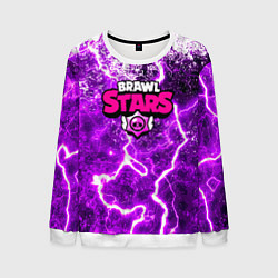 Мужской свитшот Brawl stars storm neon