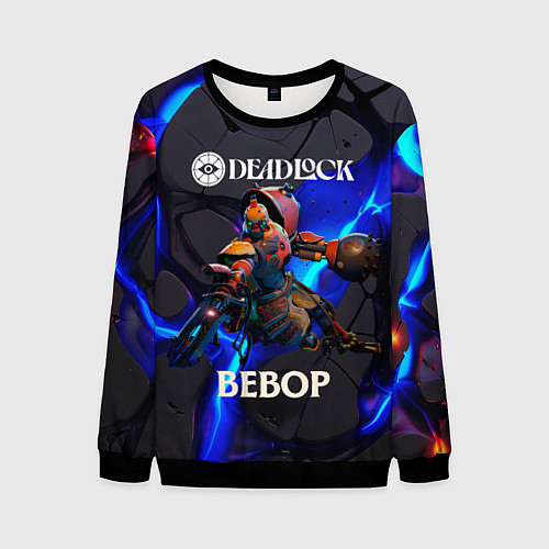 Мужской свитшот Deadlock logo and Bebop / 3D-Черный – фото 1