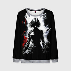 Мужской свитшот Воин девушка