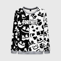 Свитшот мужской Fortnite patten Marshmello, цвет: 3D-меланж