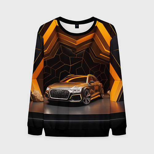 Мужской свитшот Audi auto / 3D-Черный – фото 1