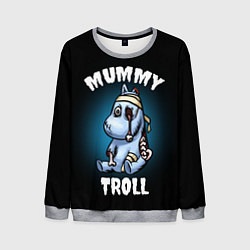 Свитшот мужской Mummy troll, цвет: 3D-меланж