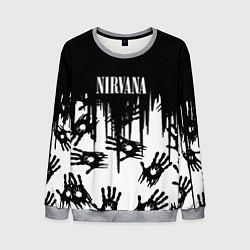 Мужской свитшот Nirvana rok hand