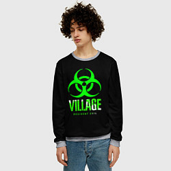 Свитшот мужской Resident Evil8 toxic, цвет: 3D-меланж — фото 2