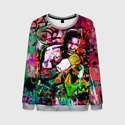 Мужской свитшот Майк Тайсон граффити