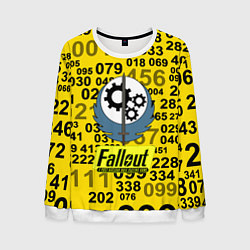 Мужской свитшот Fallout pattern symbol