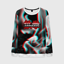 Мужской свитшот Tekken fire glitch