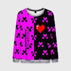 Мужской свитшот Minecraft love game
