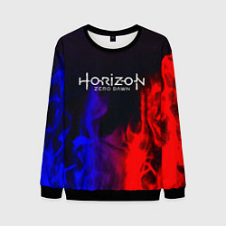 Мужской свитшот Horizon: Zero Dawn flame steel