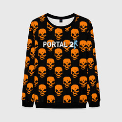 Мужской свитшот Portal skull pattern