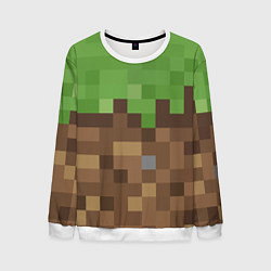 Мужской свитшот Earth - Minecraft